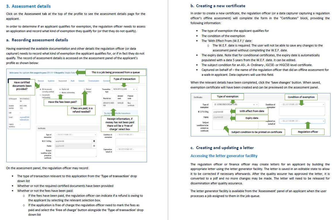 MBIT System Training Manual